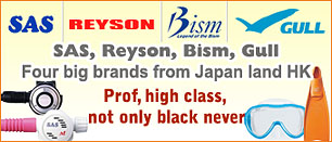 SAS, Reyson, Bism, Gull Four big brands from Japan land HK Prof, high class, not only black never