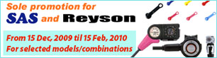 Sole promotion for SAS and Reyson From 15 Dec, 2009 til 15 Feb, 2010